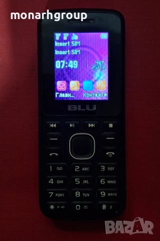 Телефон BLU / с копчета/