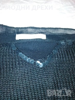 Уникална дамска блуза/пуловерче, снимка 3 - Блузи с дълъг ръкав и пуловери - 28004749