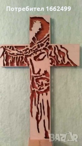 Кръст"Исус Христос с трънния венец" 