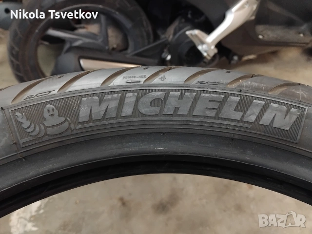 110/80ZR18 Michelin Radial, снимка 9 - Гуми и джанти - 53056781