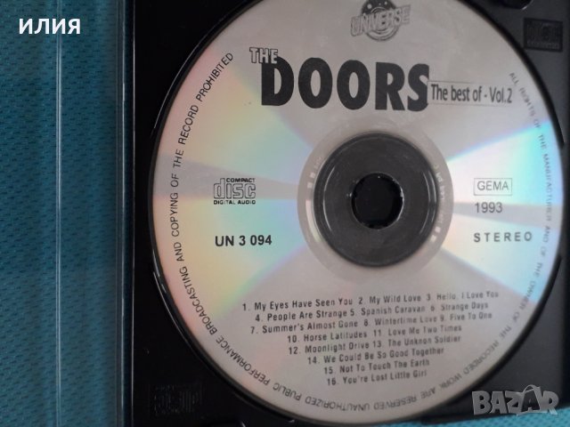 The Doors – 1991 - The Best Of - Vol. 2(Universe – UN 3 094), снимка 1 - CD дискове - 40734338