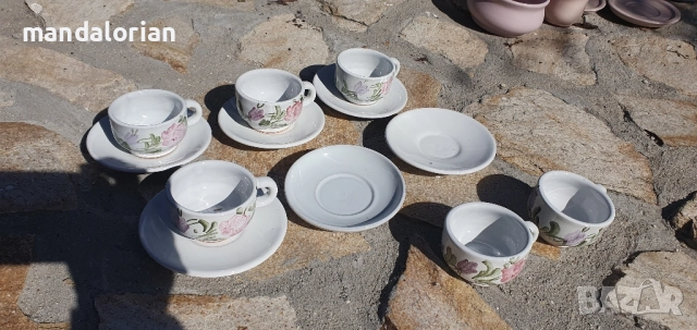 Българска керамика - сервиз,чаши, чинии, вази, купи, , снимка 6 - Сервизи - 51828597