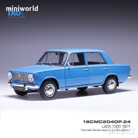 ВАЗ 2101 Жигула 1970 - мащаб 1:18 на IXO моделът е нов в кутия