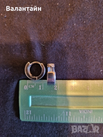 Сребърни Обеци- различни видове, снимка 13 - Обеци - 12269342