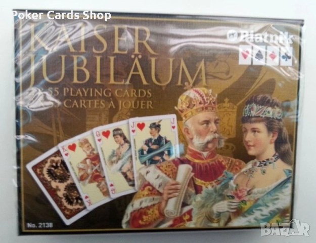 НОВИ Луксозни карти за игра на търговската марка Piatnik®, снимка 3 - Карти за игра - 52510601