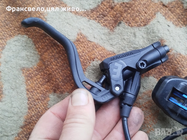 Предна Хидравлична спирачка за велосипед колело magura , снимка 2 - Части за велосипеди - 53032875