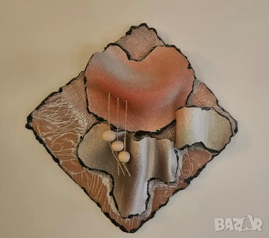 Декоративно пано и кашпа, снимка 4 - Декорация за дома - 47642952
