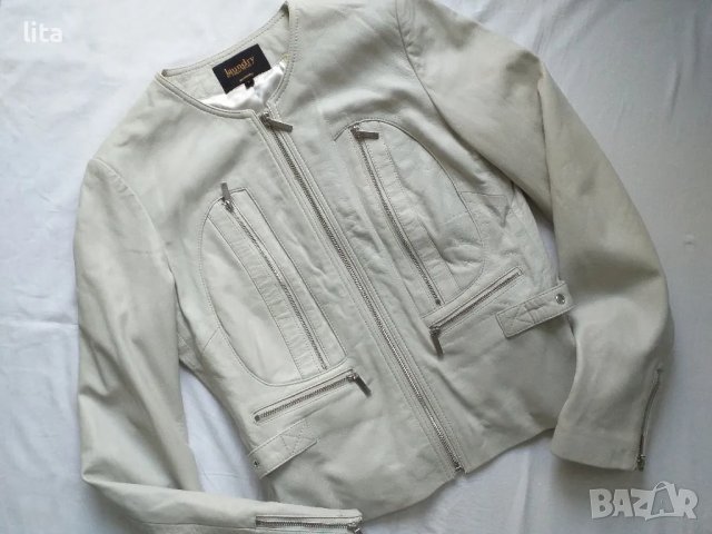 Кожено яке Размер S, снимка 3 - Якета - 49328509