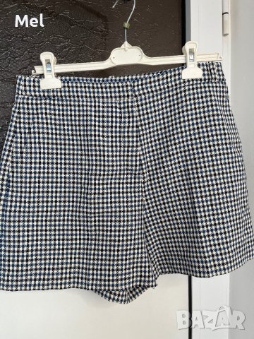 Claudie Pierlot къси панталони, синьо/бяло, р-р L, снимка 12 - Къси панталони и бермуди - 43506168