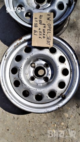 Фолксваген;Опел;CHEVROLET  джанти     --- 1, снимка 2 - Гуми и джанти - 38597458