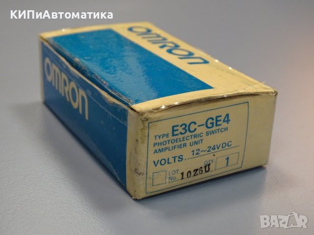 фотосензор Omron E3C-GE4 photoelectric switch amplifier unit, снимка 9 - Резервни части за машини - 38281705
