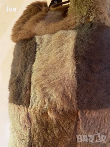 Дамска чанта от ествествен косъм, снимка 2 - Портфейли, портмонета - 33324530