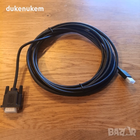 HDMI към VGA кабел  – 1080p Full HD, 5 м, снимка 7 - Кабели и адаптери - 53257865