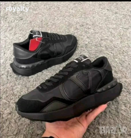 Valentino Черни Мъжки Маратонки 40-44 Номер 