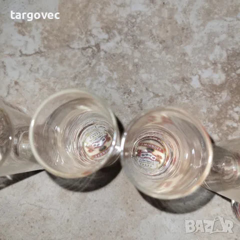 осем броя стъклени шотове Смирнов, снимка 2 - Чаши - 48494931