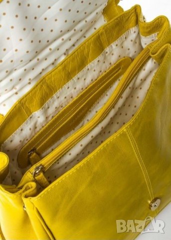 ЕСТЕСТВЕНА кожа чанта 39 / 27 см, снимка 3 - Чанти - 28570216