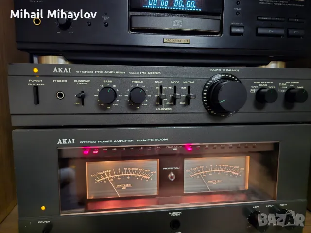 Продавам комплект Akai  PS - 200C/PS -200 M