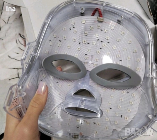 Лед Маска за изглаждащ лицето ефект , снимка 4 - Козметика за лице - 51762803