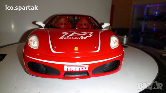 Ferrari 1 18 430 Challenge Hot whеels black , снимка 11 - Колекции - 32338202