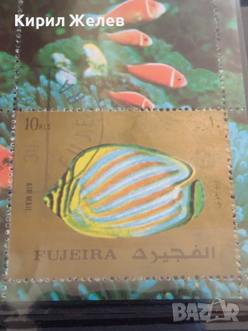 Пощенска блок марка Екзотична риба 🐟 много красива ефектна за КОЛЕКЦИЯ 17839, снимка 3 - Филателия - 40454563