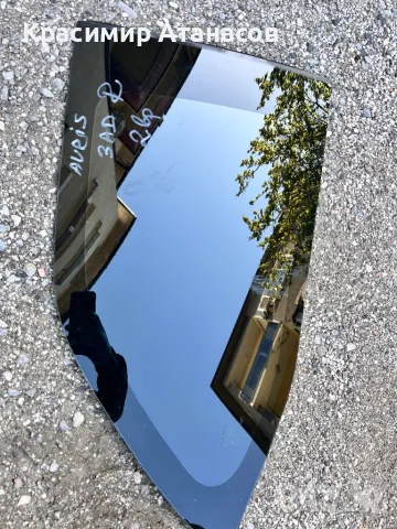 Странично стъкло задно дясно за Тойота аурис. 2 врати. 2007-2012г, снимка 2 - Части - 50413142