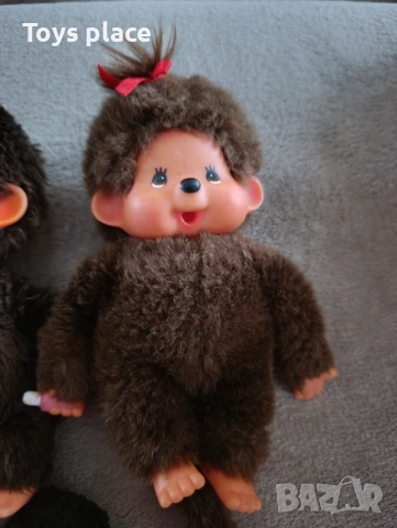 Лот стари Мончичи винтидж Monchhichi, снимка 6 - Колекции - 53465775