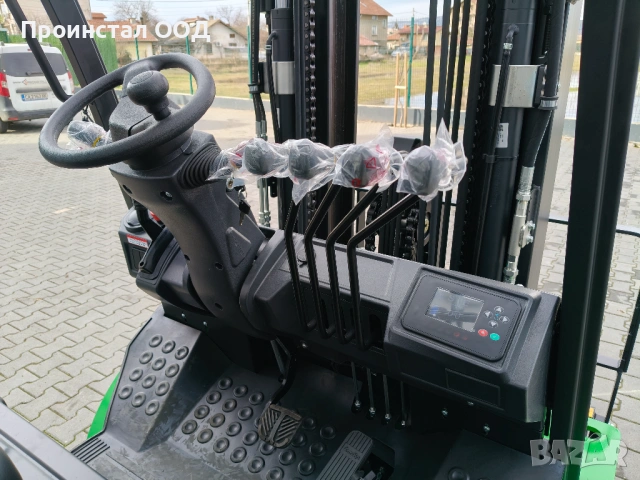 НОВ Електрокар Noblelift, четириопорен, товар до 3 тона, повдигане до 4 м., triplex, снимка 5 - Индустриална техника - 53594134