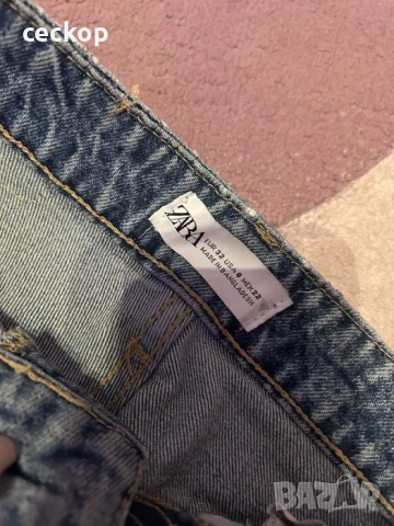 Zara дънки размер 32, снимка 3 - Дънки - 53055665