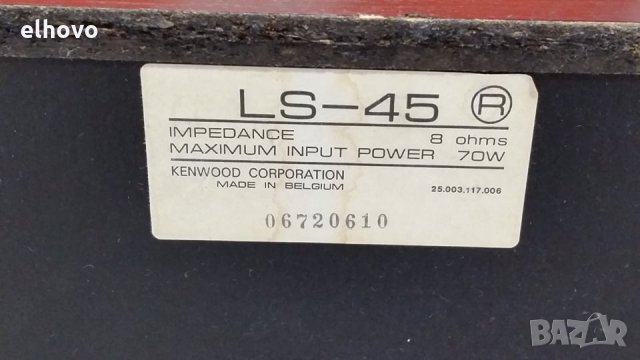 Тонколони Kenwood LS-45, снимка 4 - Тонколони - 28803858