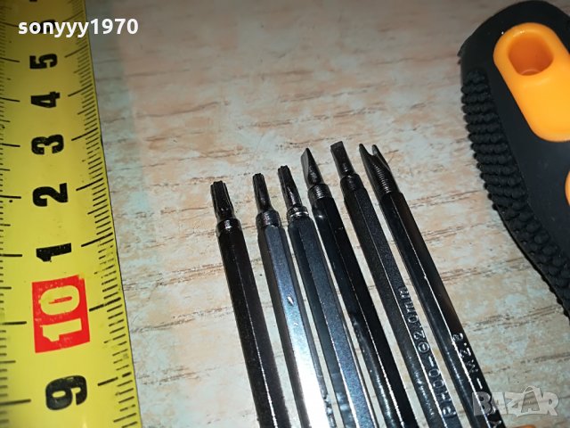 отвертка със специфични накраиници, снимка 10 - Отвертки - 28944732
