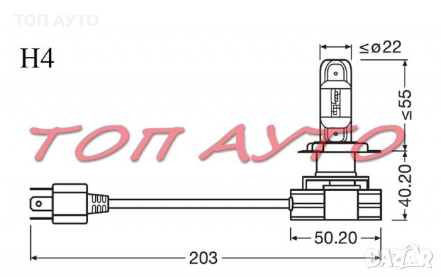 Лед Крушки Осрам OSRAM LEDriving HL H4 H7 12/24V 14W 6000K, снимка 5 - Аксесоари и консумативи - 32285376