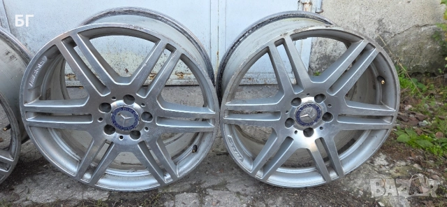 Лети Джанти 5×112 18 ски AMG Оригинални на Мерцедес - Made in Germany, снимка 6 - Гуми и джанти - 52406713