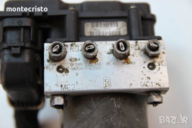ABS модул Citroen Berlingo (2002-2008г.) 0 265 232 146 / 0265232146 / 0 265 800 738 / 0265800738, снимка 3 - Части - 37110511