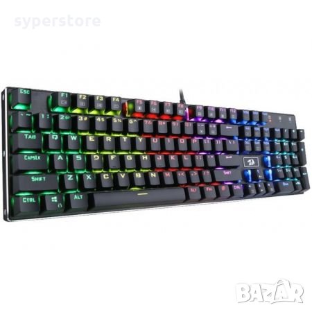 Клавиатура Геймърска USB Redragon Devarajas K556 Мултимедийна с RGB Подсветка, снимка 2 - Клавиатури и мишки - 33391425