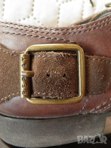 Replay оригинални мъжки обувки от естествен кафяв велур, снимка 8 - Ежедневни обувки - 53248383