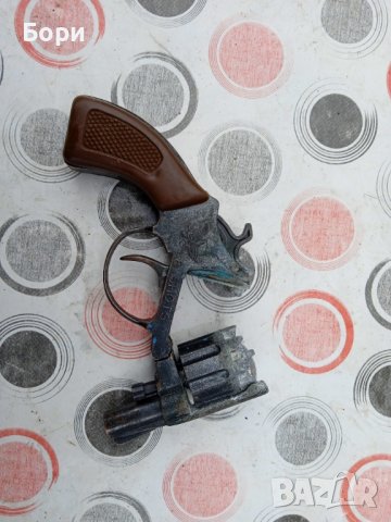Стар метален пистолет , снимка 6 - Други ценни предмети - 39318947