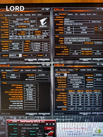 Геймърски Ryzen 7 8700F, RTX 3060 12GB, RAM 16GB DDR5, SSD 1TB NVME , снимка 6 - Геймърски - 53237583