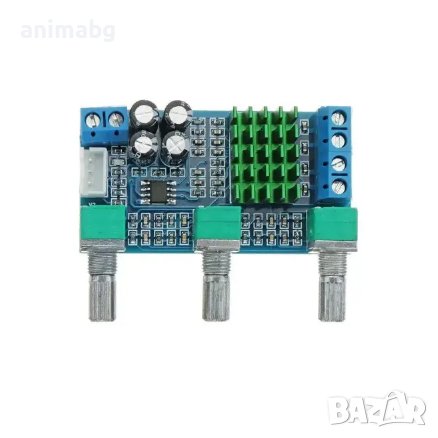 ANIMABG Двуканален цифров усилвател, Модел XH-M567, 2x80W, снимка 4 - Друга електроника - 43808109