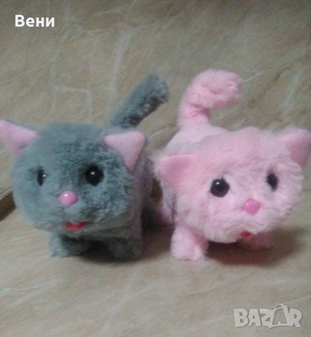 Забавно, интерактивно, плюшено коте, снимка 3 - Музикални играчки - 43444555