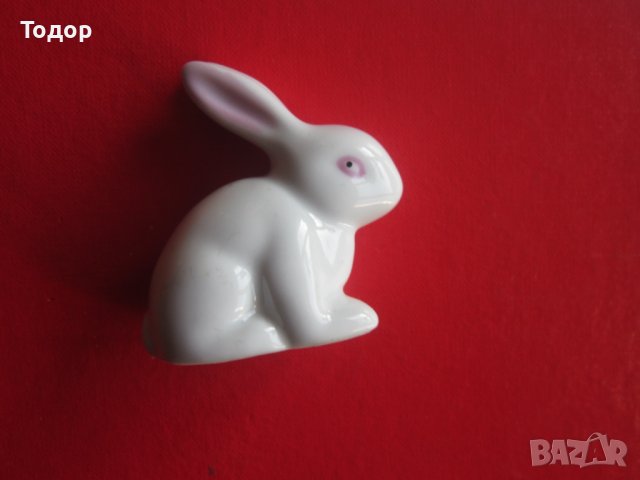 Страхотно порцеланова фигура  зайче , снимка 2 - Колекции - 37992319