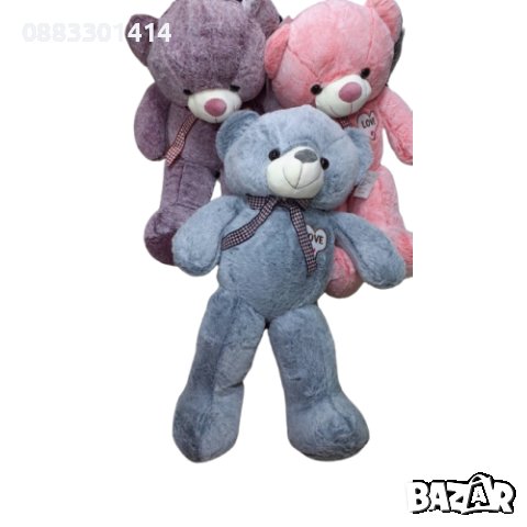 Плюшено мече 80см Свети Валентин , снимка 2 - Плюшени играчки - 44071627