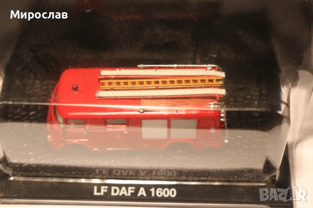 1/72??? LF DAF A 1600 ПОЖАРНА КАМИОН КОЛИЧКА МОДЕЛ, снимка 4 - Колекции - 53048433