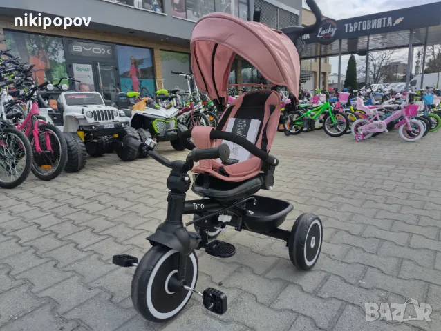 LORELLI Детска триколка TINO розов, снимка 1