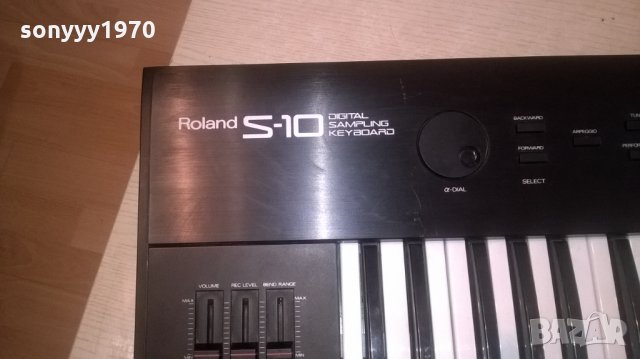 ROLAND S-10 MADE IN JAPAN-ВНОС ШВЕЦИЯ, снимка 15 - Синтезатори - 27886813