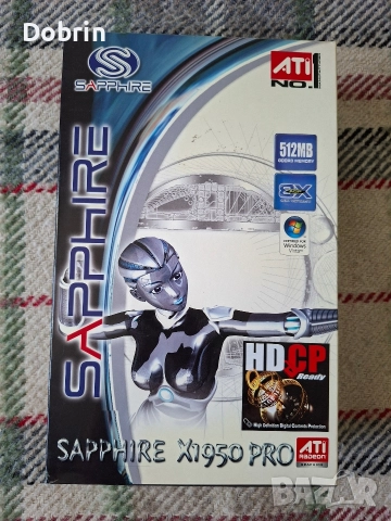 Sapphire ATI Radeon X1950 PRO / 512MB / GDDR3 / AGP, снимка 10 - Видеокарти - 52674829