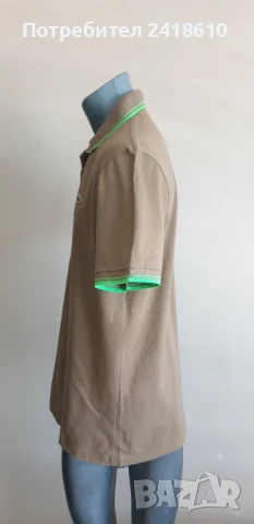 Lacoste Pique Cotton Regular Fit Mens Size 5 - L - ОРИГИНАЛНА Тениска!, снимка 6 - Тениски - 50861803
