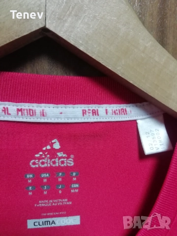 Real Madrid Ronaldo оригинална тениска фланелка червен Реал Мадрид Роналдо Шампионска Лига Adidas , снимка 7 - Тениски - 52931489
