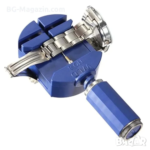 Професионален часовникарски инструмент за регулиране на верижки на часовници избиване на пинове, снимка 8 - Други инструменти - 50987534