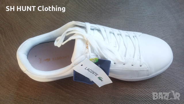 LACOSTE White Leather Shoes Размер EUR 39 / UK 5,5 обувки естествена кожа 327-14-S, снимка 6 - Маратонки - 52639312