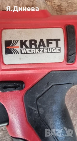 Винтоверт Kraft 12v , снимка 3 - Винтоверти - 50715510